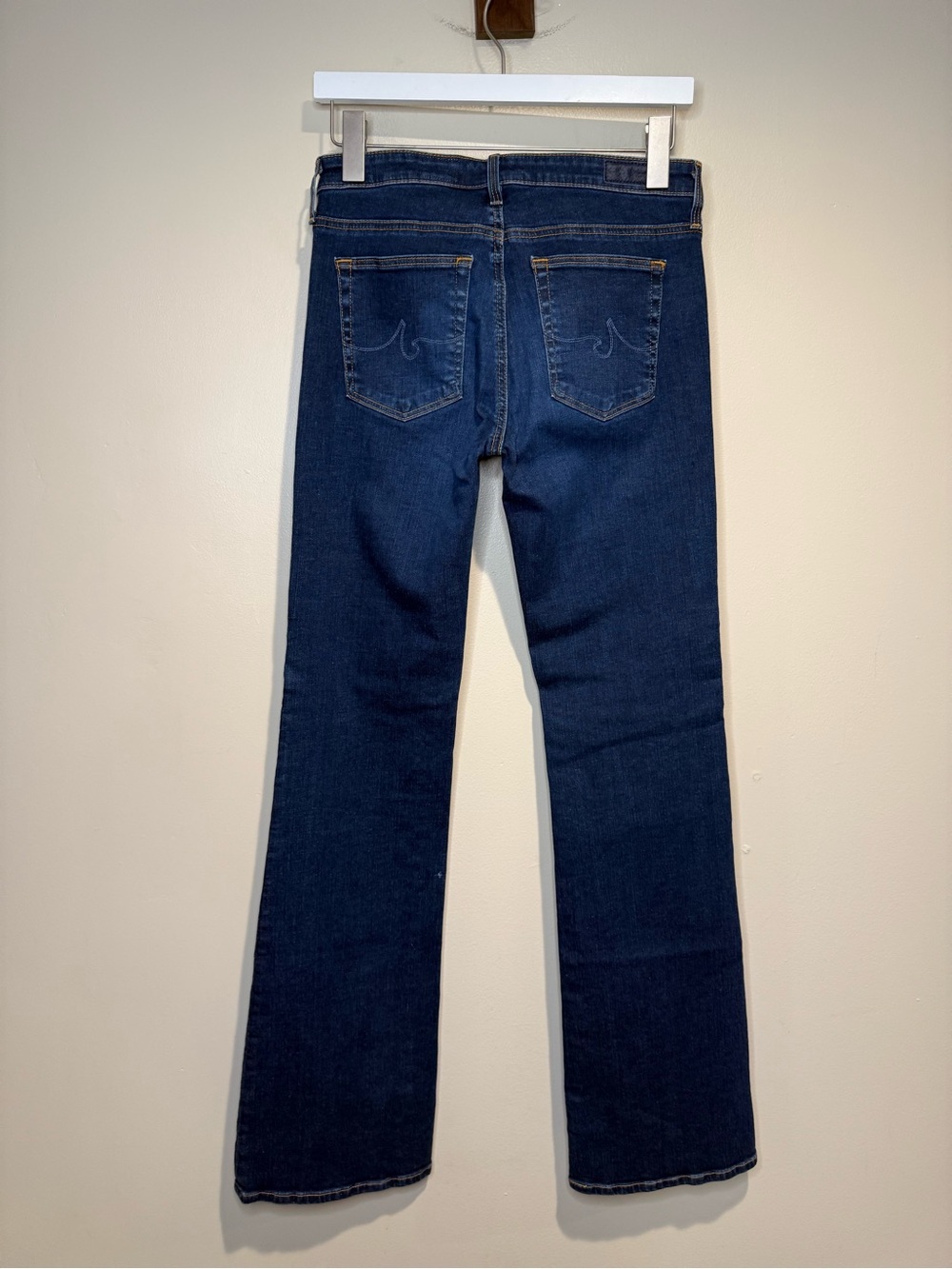 Ag Adriano Goldschmied The Angel Bootcut Women's Blue Jeans Size 27 - Picture 7 of 11